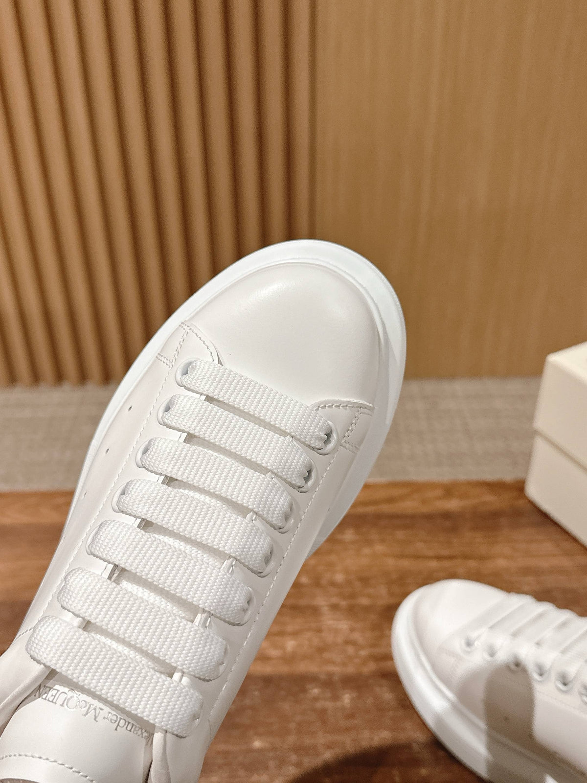 White golden Shoes