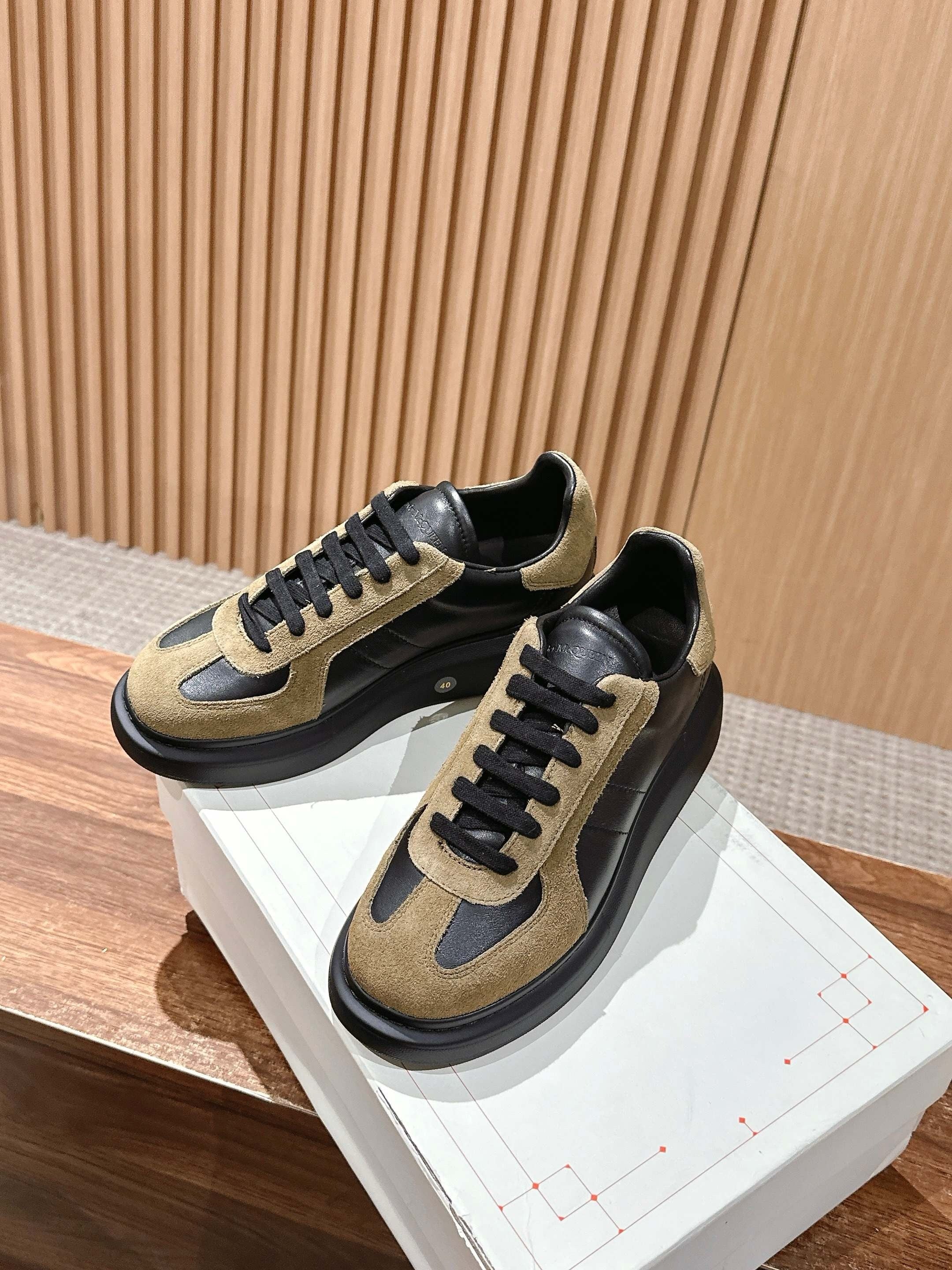 Blue white and Brown black Shoes
