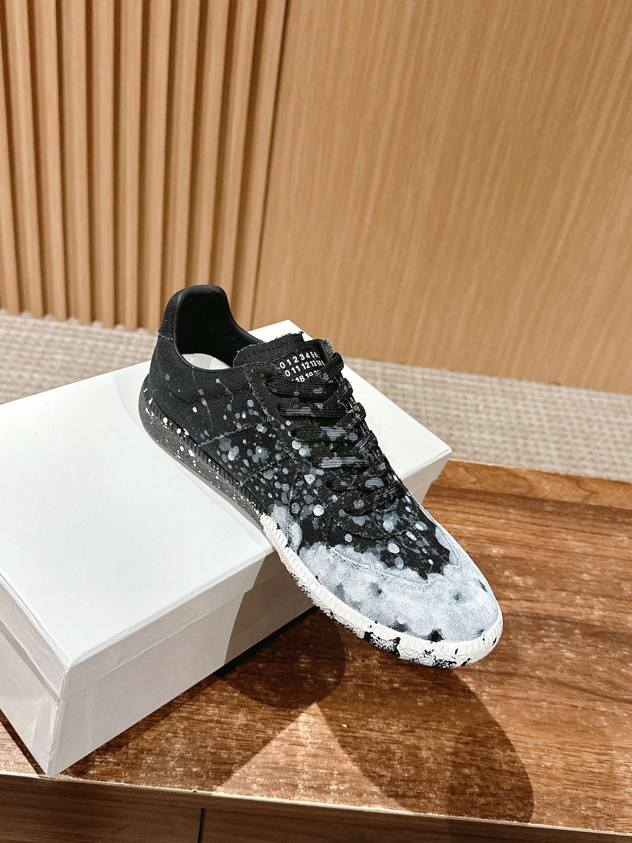 Black Grey Shoes