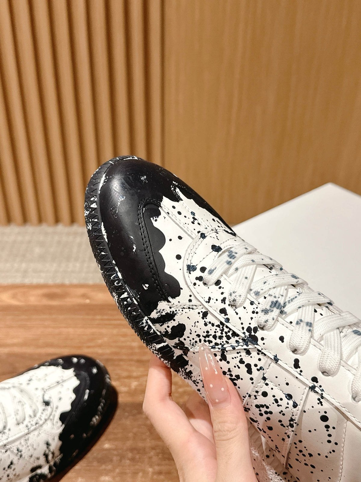 White red and White black Shoes