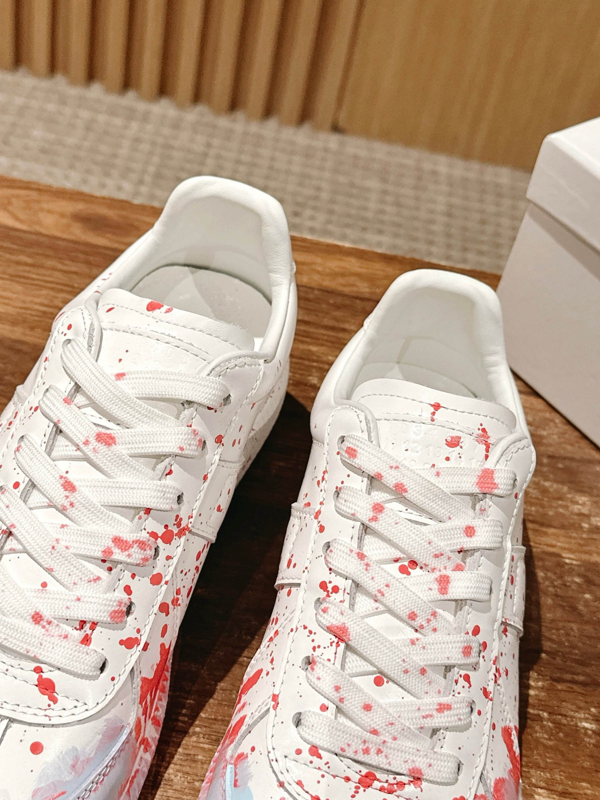 White red and White black Shoes