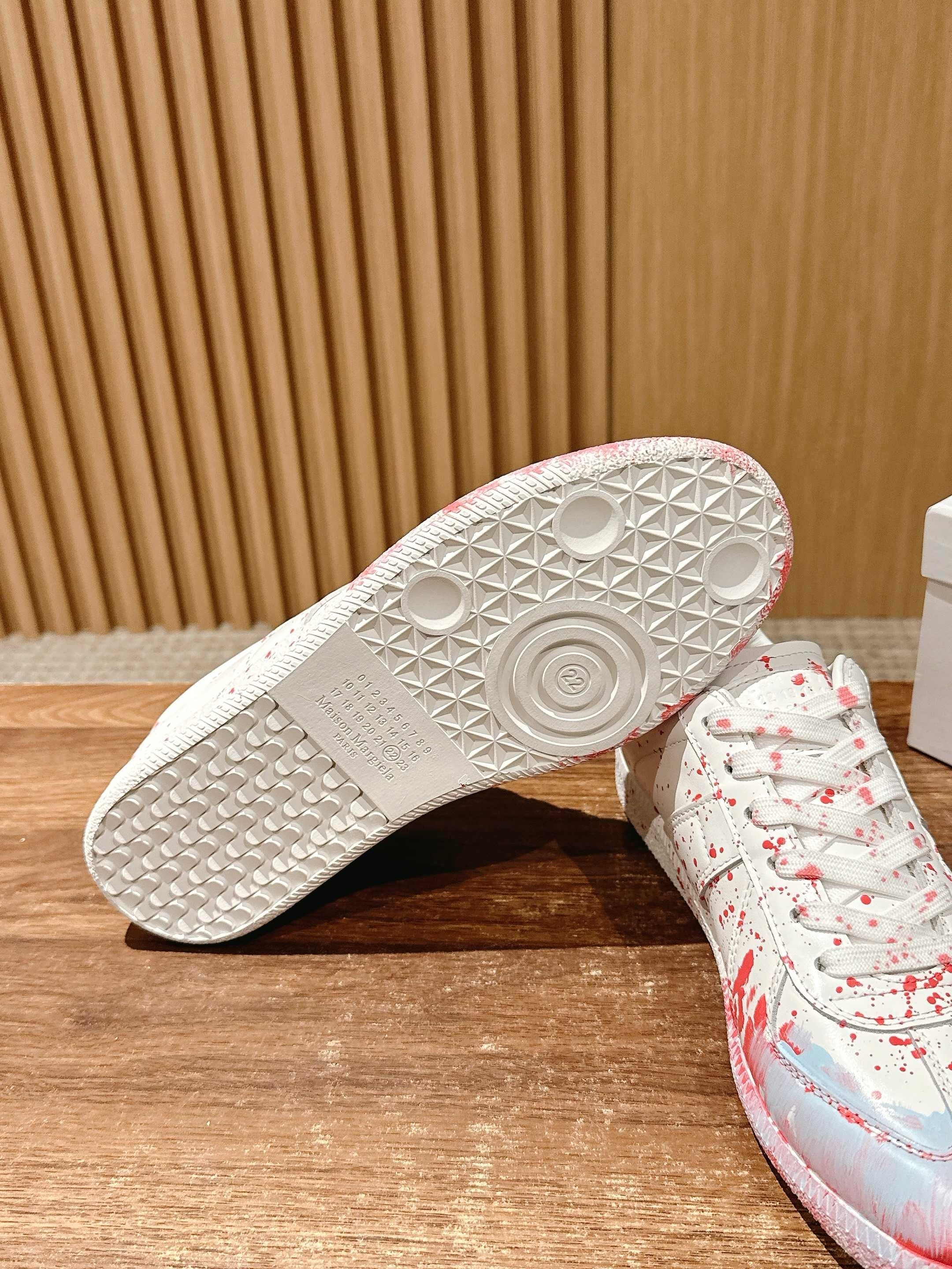 Black white and Paint drop Shoes