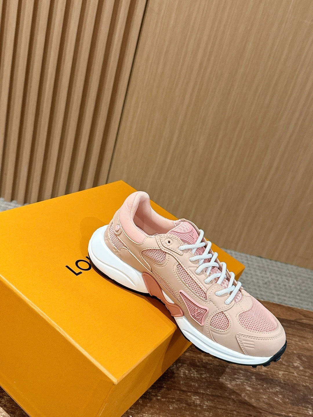 Pink & Grey Shoes