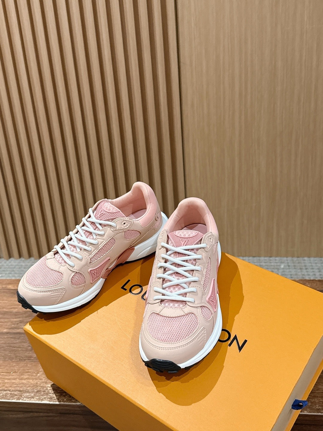 Pink & Grey Shoes