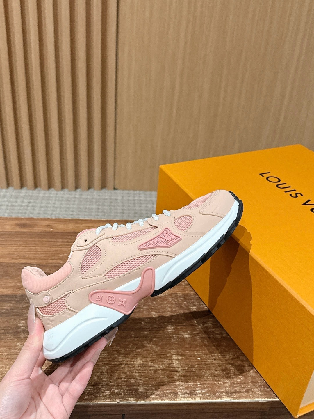 Pink & Grey Shoes