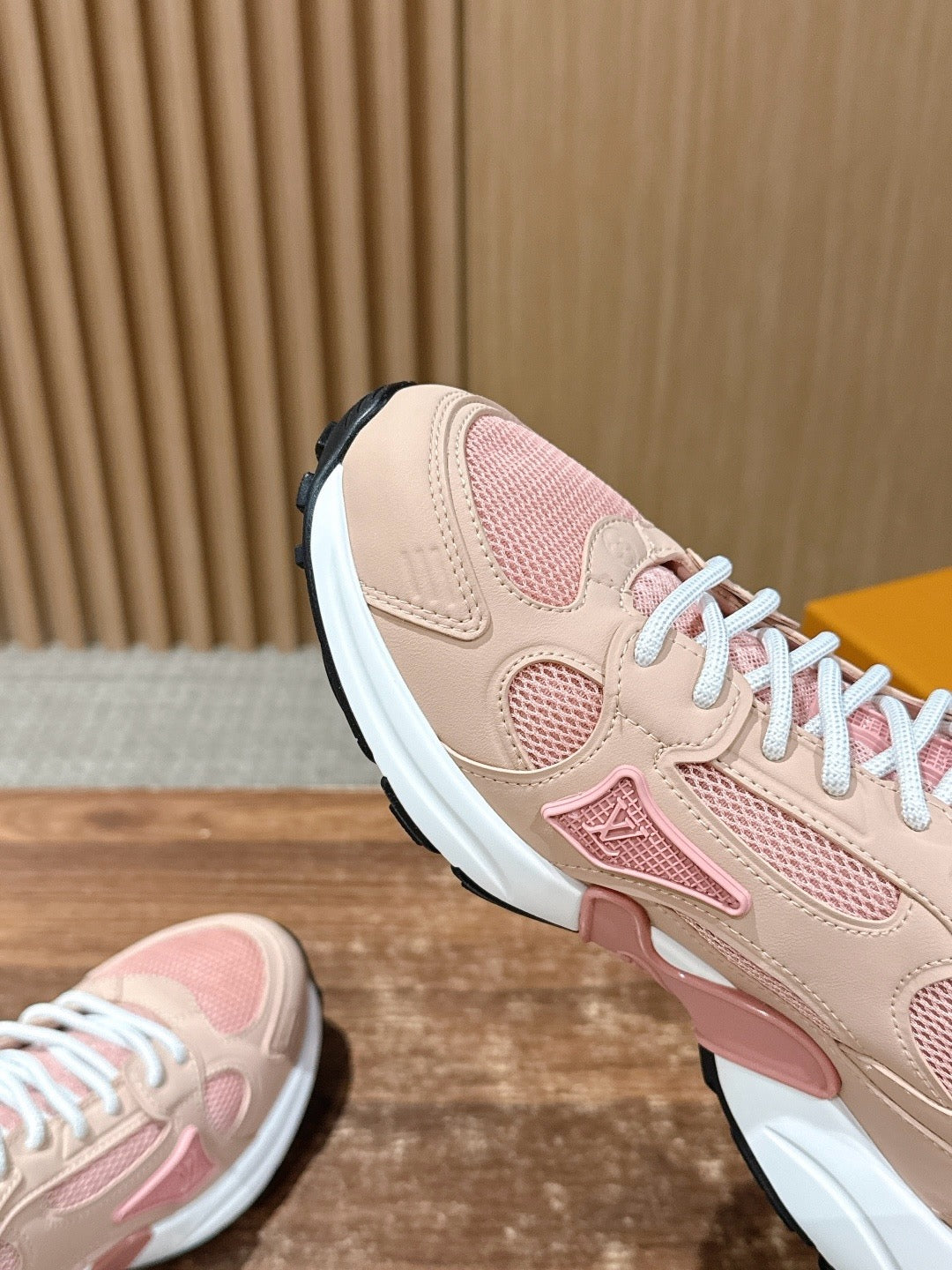 Pink & Grey Shoes
