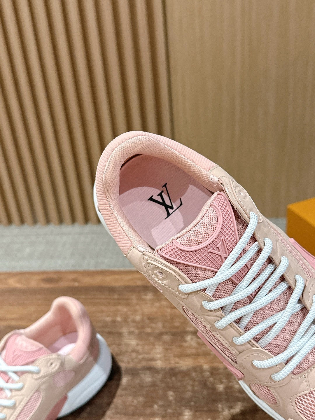 Pink & Grey Shoes