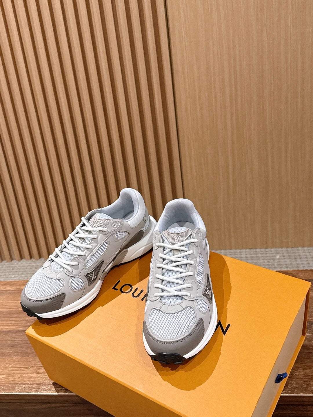 Pink & Grey Shoes