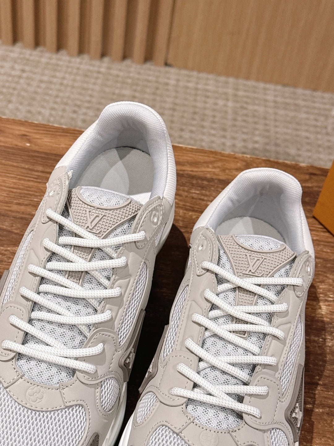 Pink & Grey Shoes
