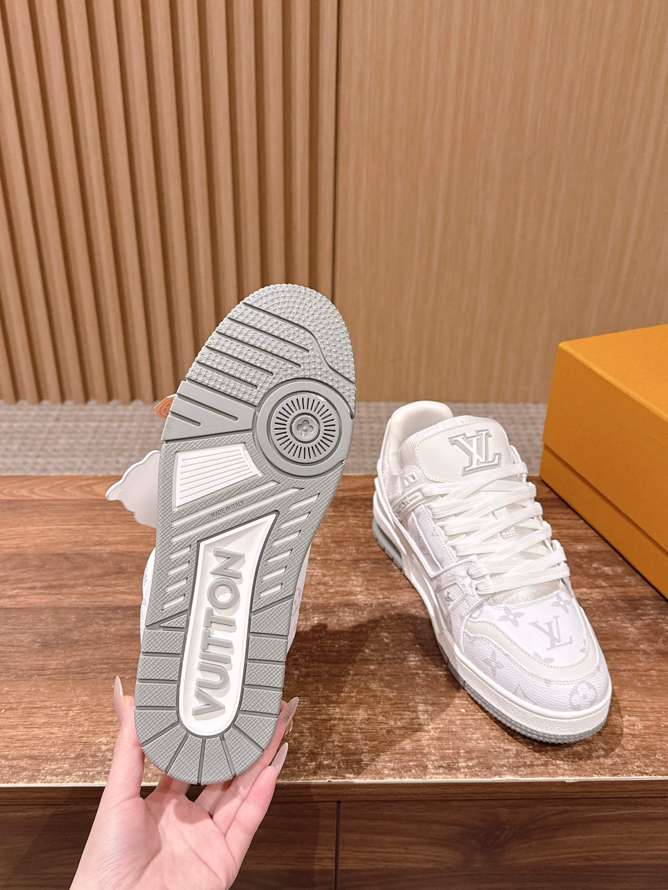 White and Brown Shoes