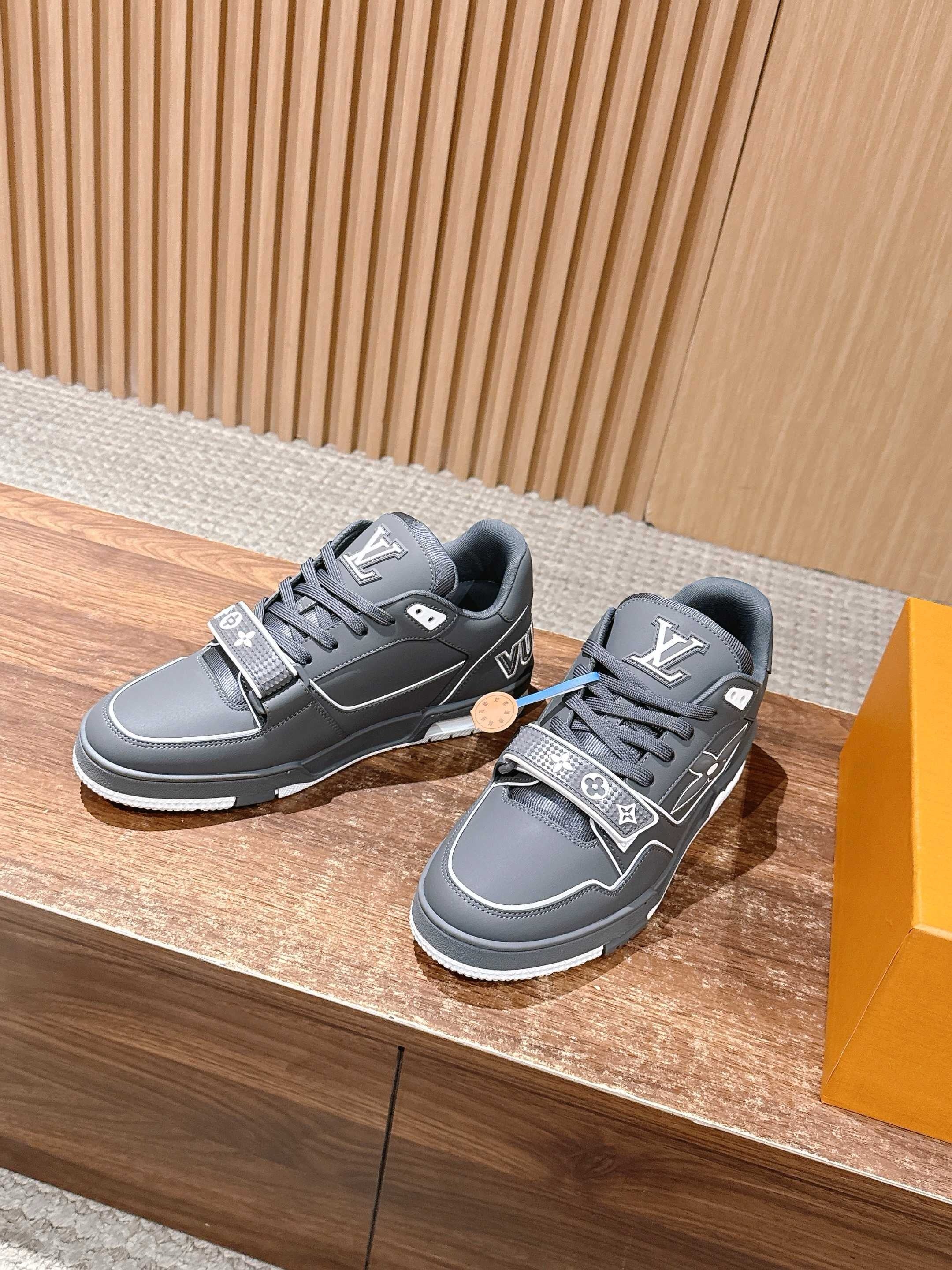 Black and Grey Shoes