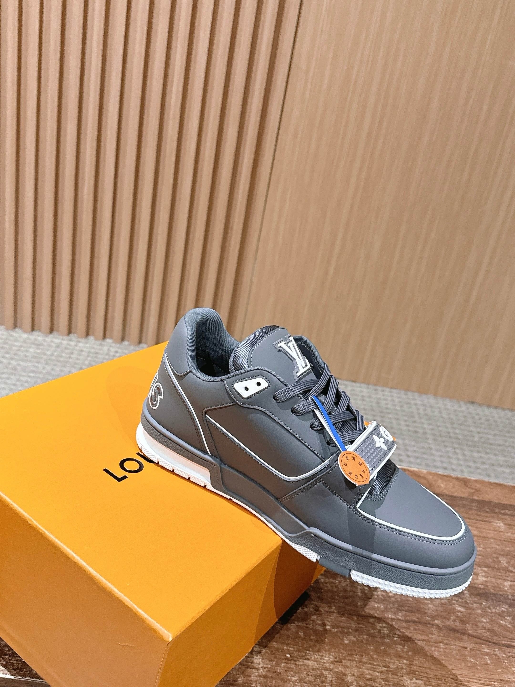 Black and Grey Shoes