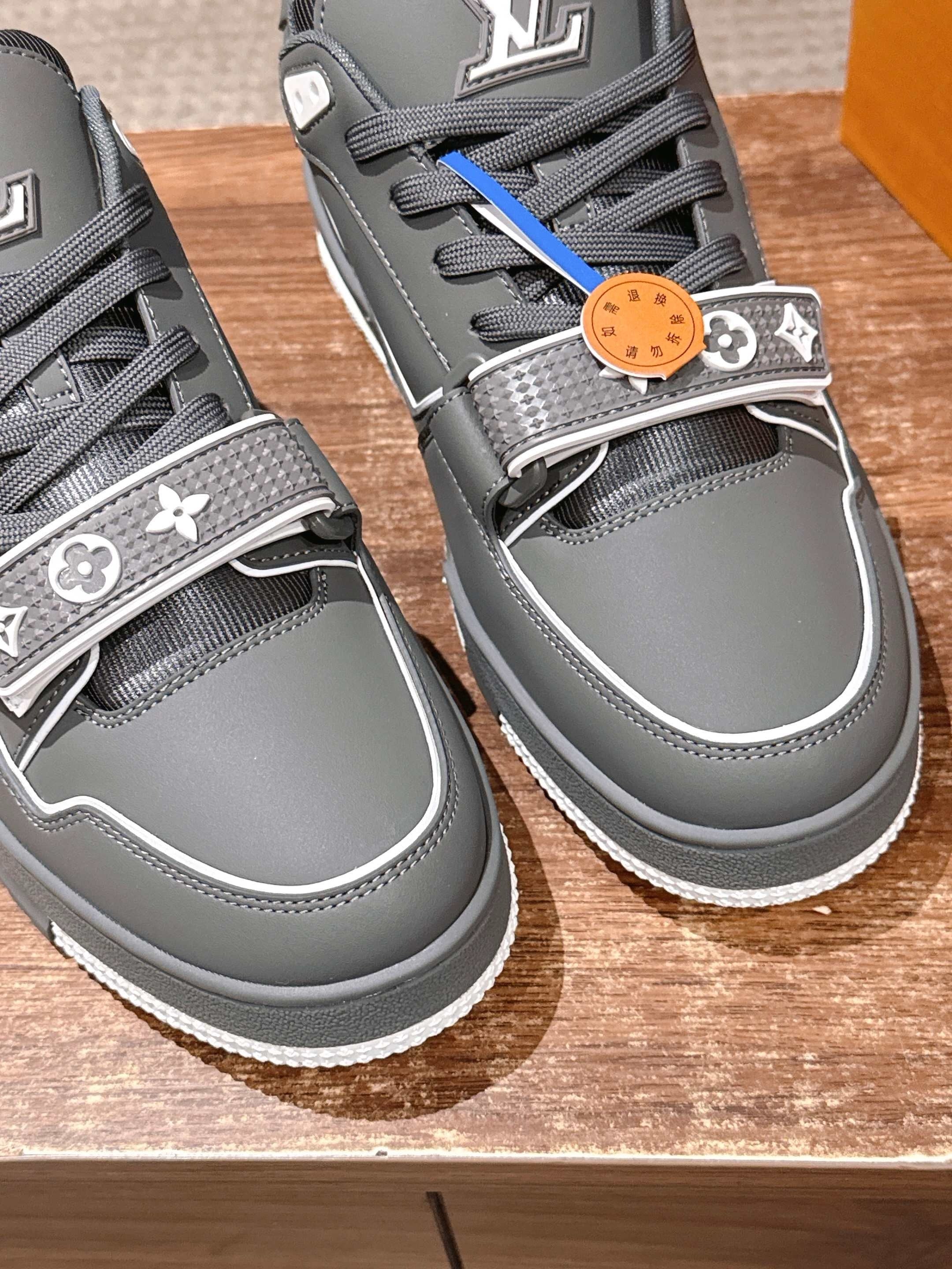 Black and Grey Shoes