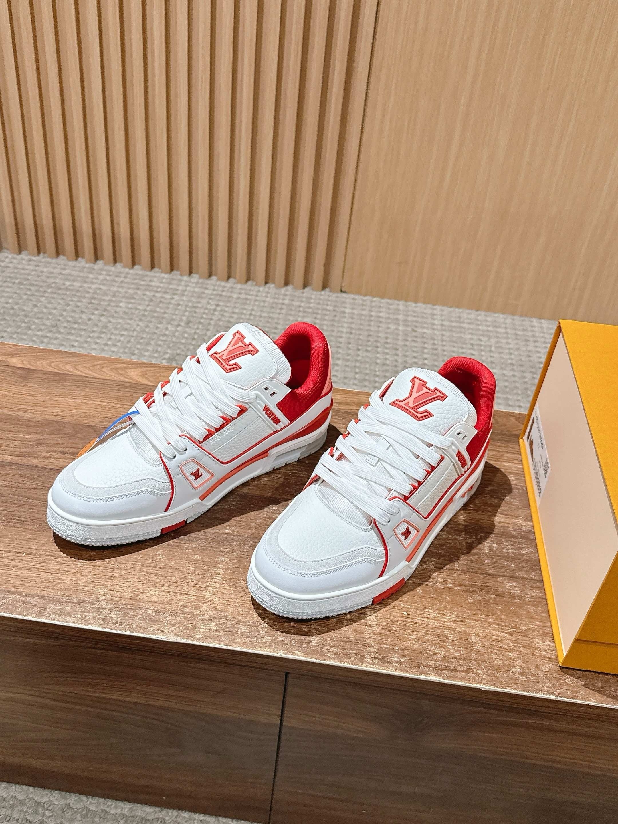 White red, White black, White green and White blue shoes