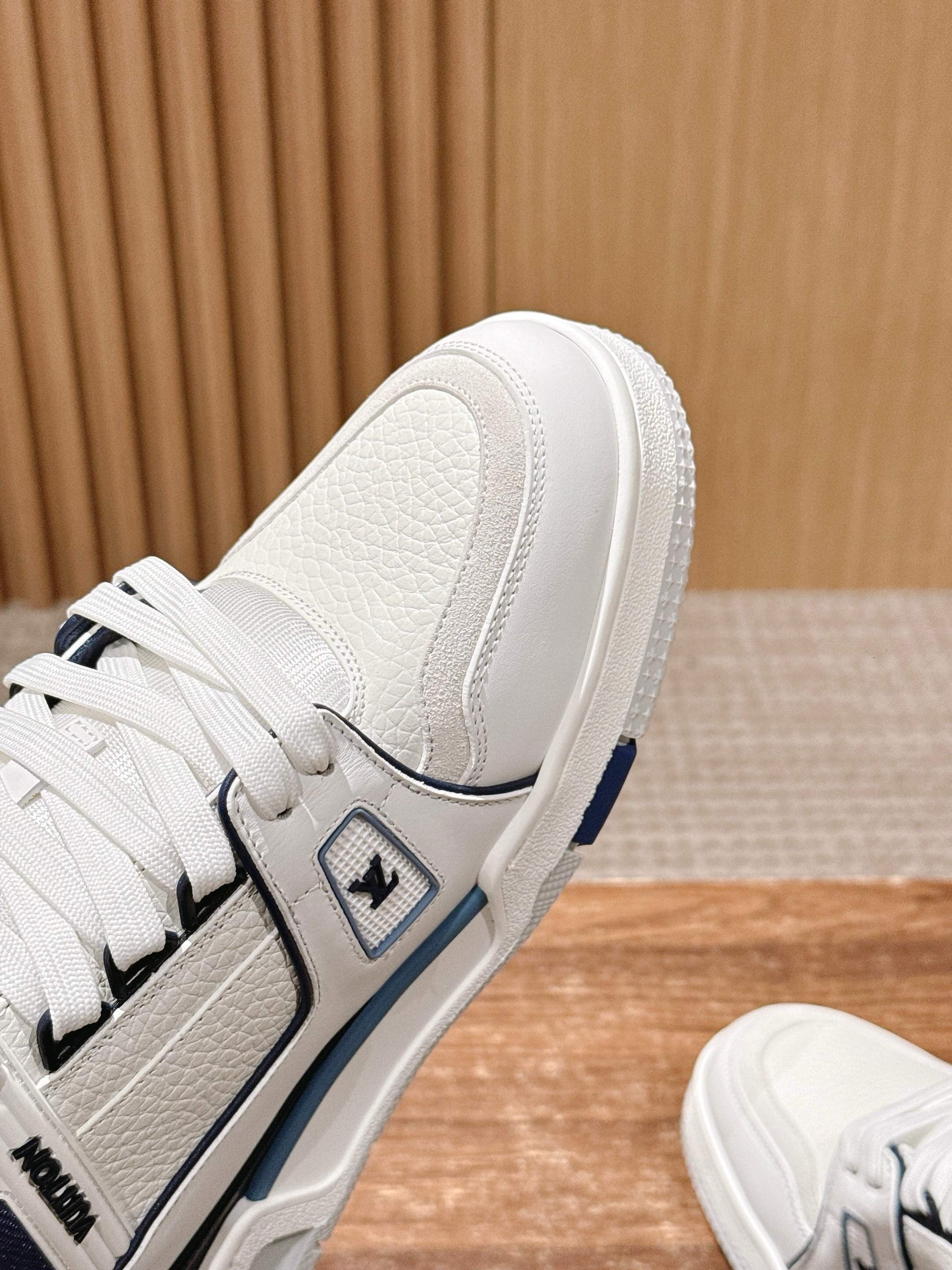 White red, White black, White green and White blue shoes