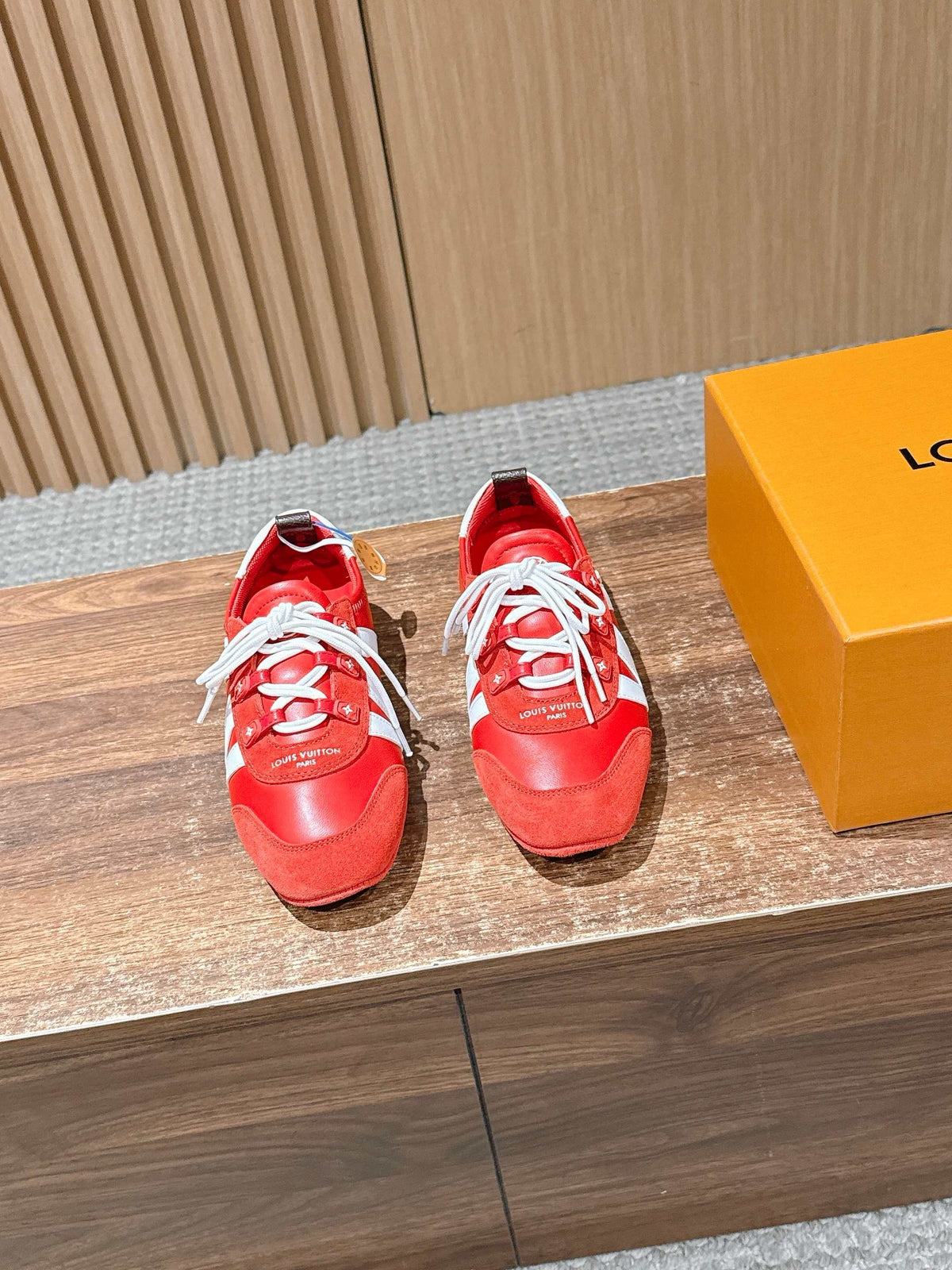 Red white and White red Shoes