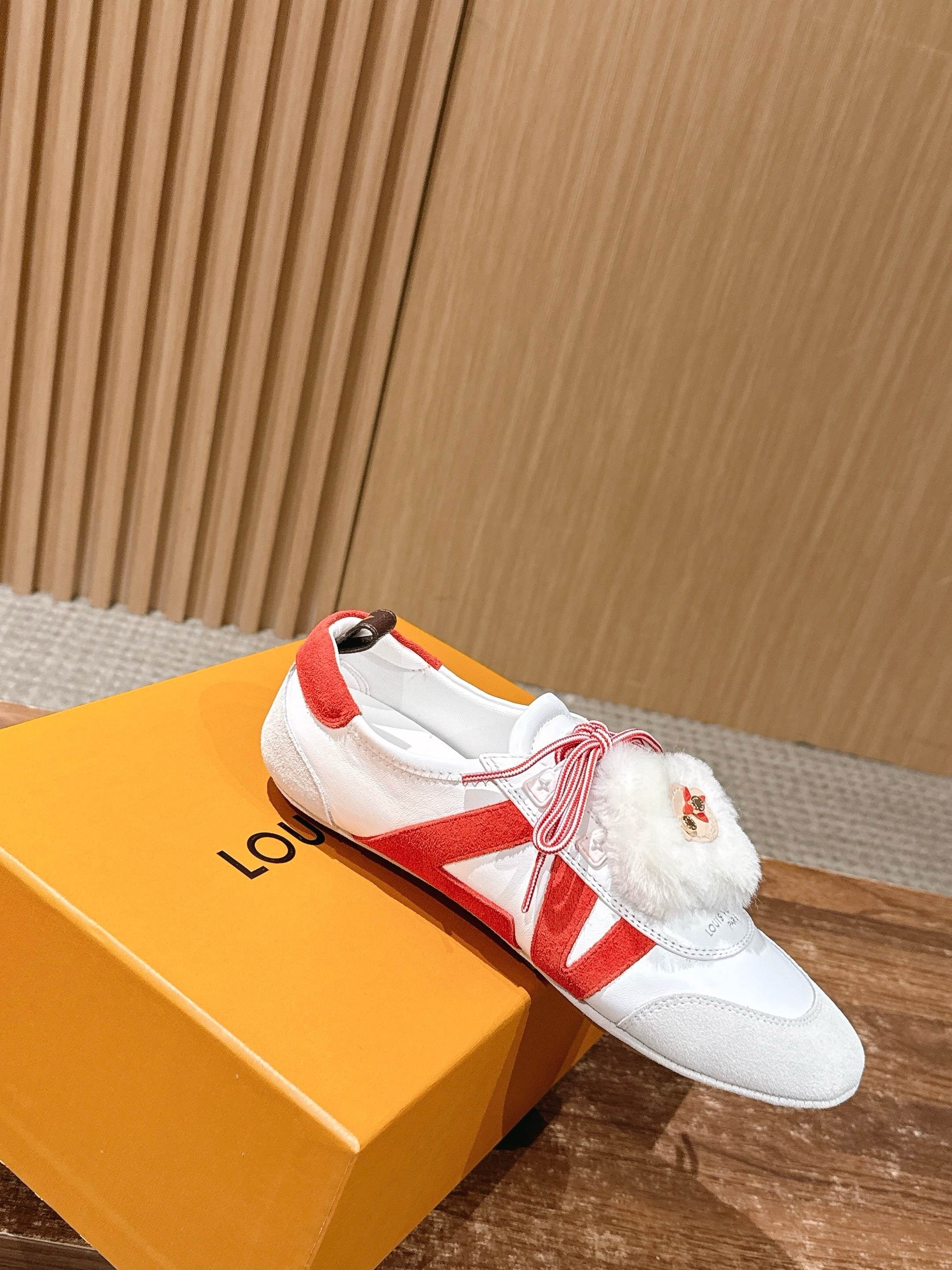 Red white and White red Shoes