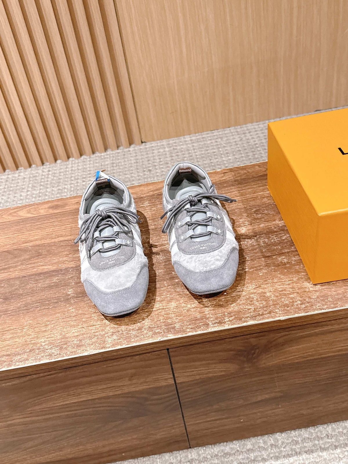 Brown grey, Grey and Black Shoes