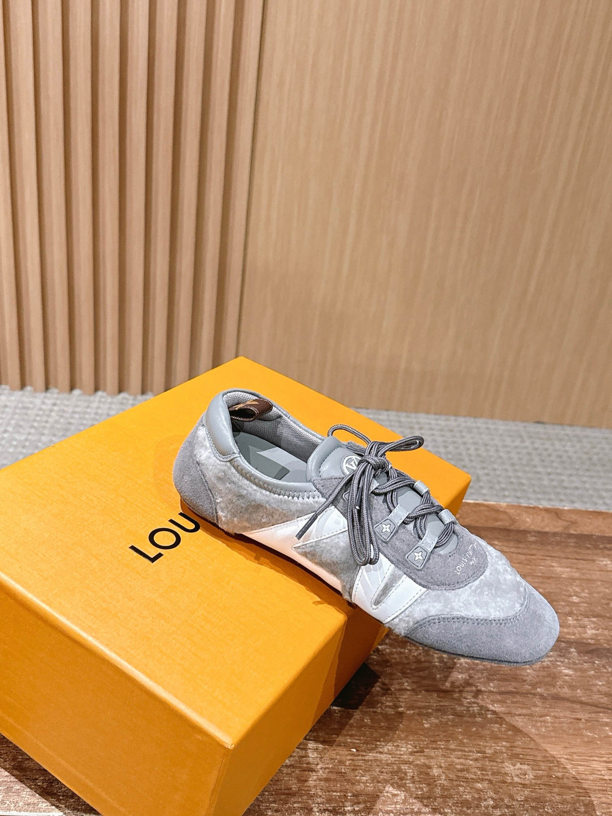 Brown grey, Grey and Black Shoes