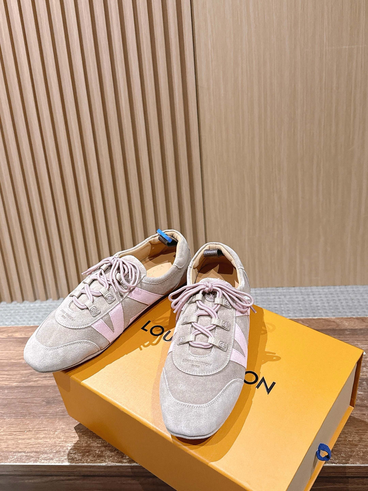 Grey, Pink grey and Blue grey Shoes - FashionHype.xyz