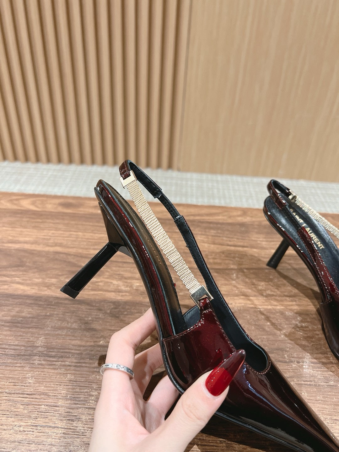 Red and Black Shoes