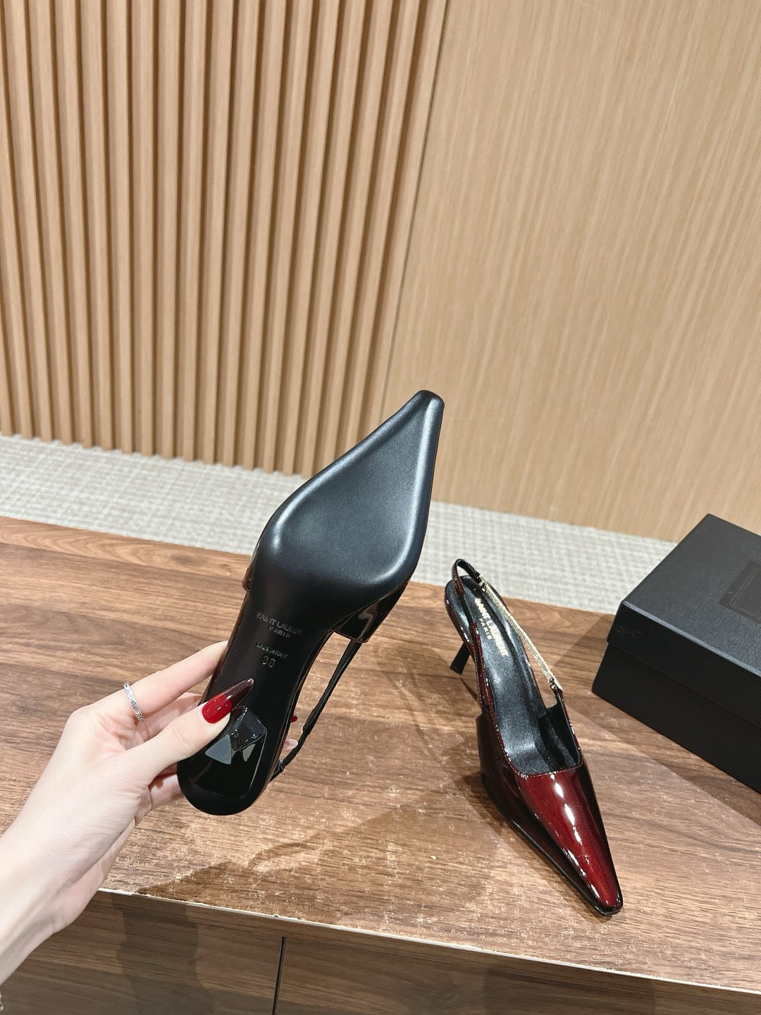 Red and Black Shoes