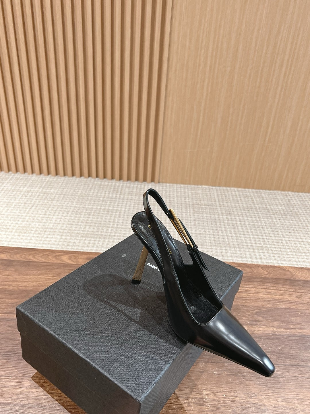 Black printed Shoes