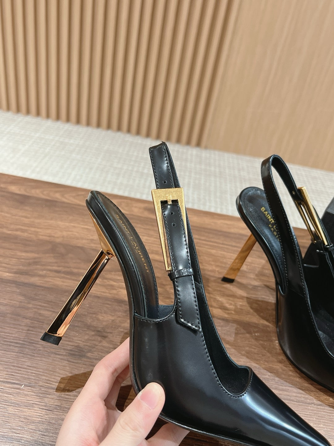 Black printed Shoes