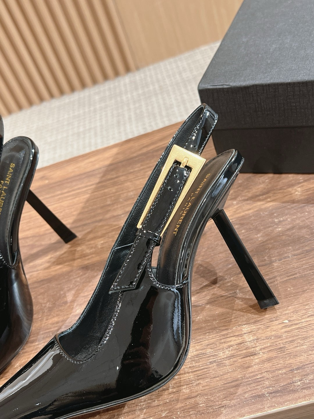 Wine Red, Black and Brown Shoes