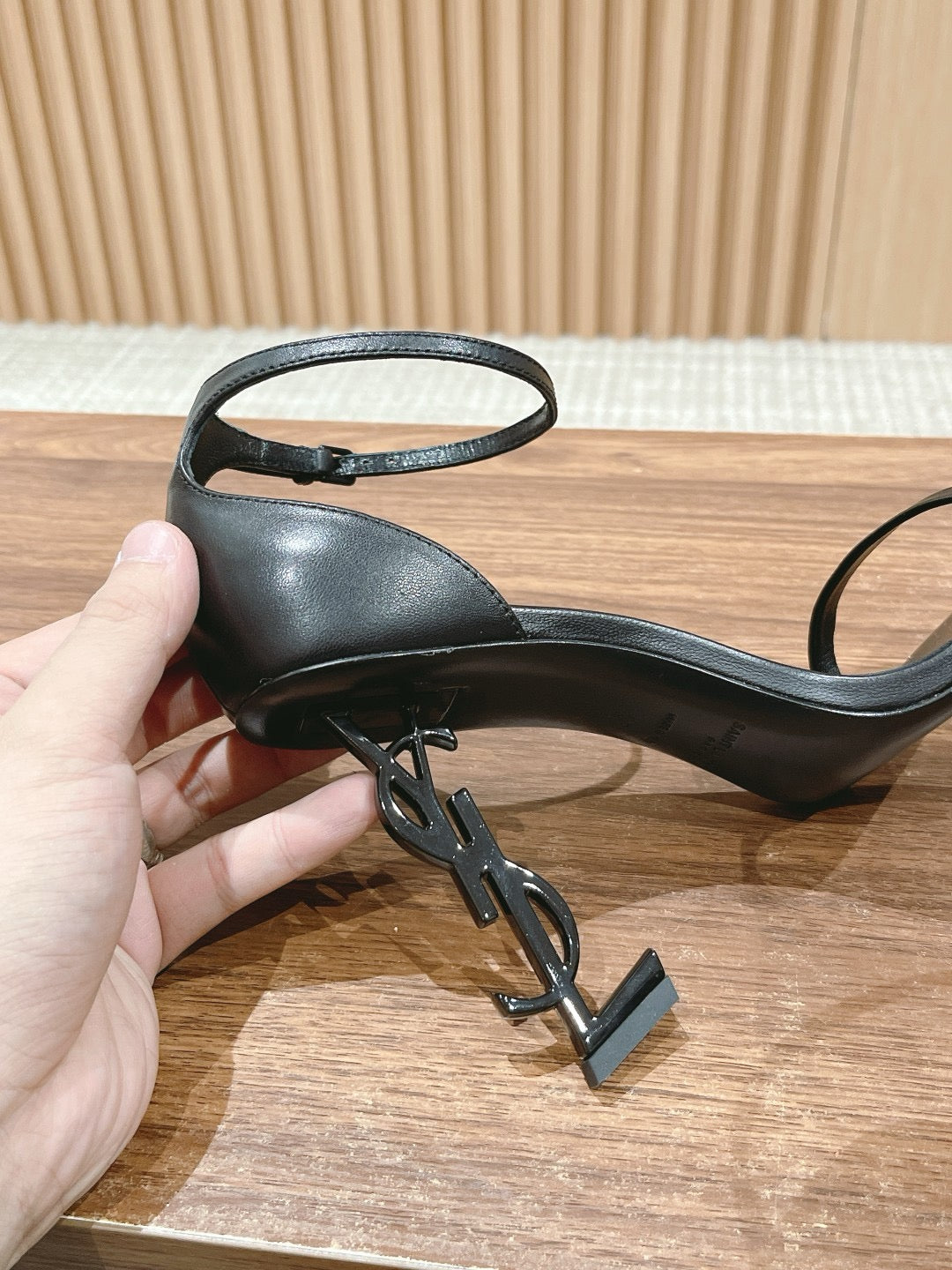 Glossy Black and Matte Black Shoes