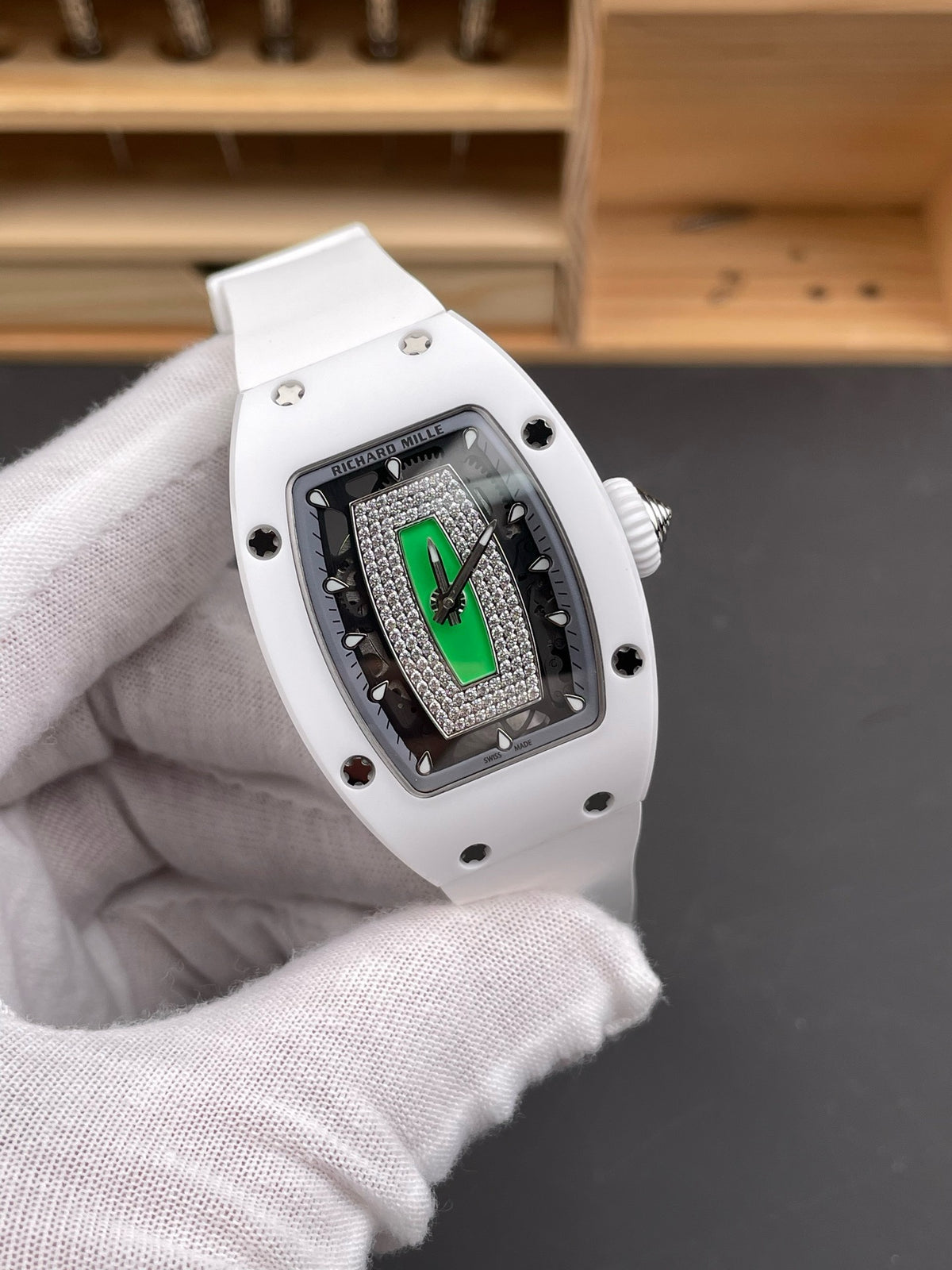 Multi-color white Watch