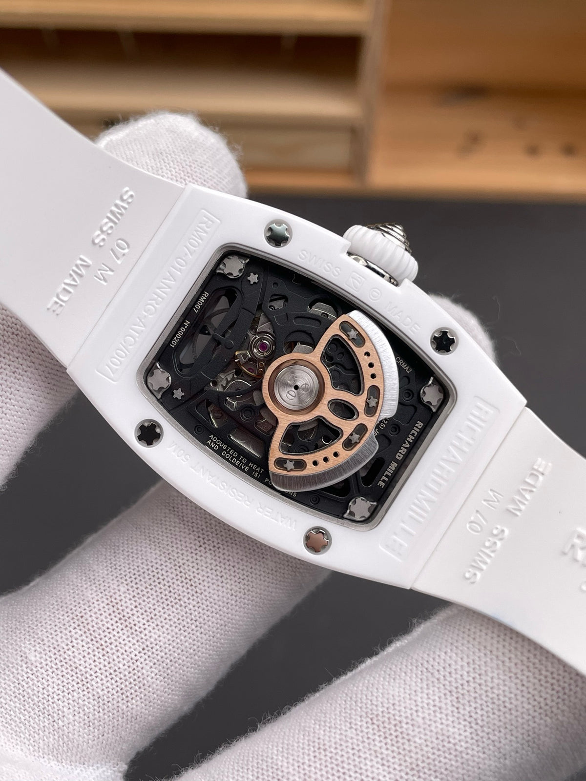 Multi-color white Watch