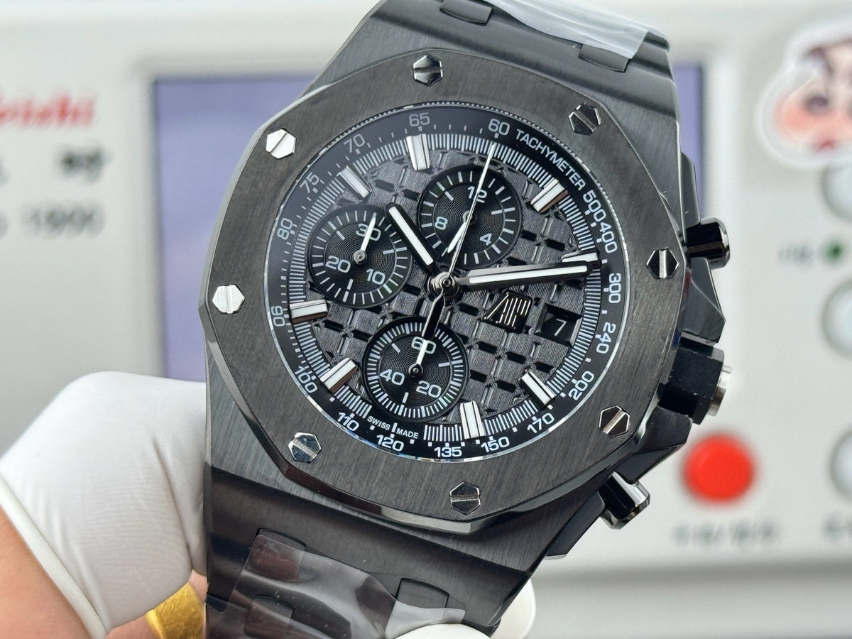 Black and Blue Watch