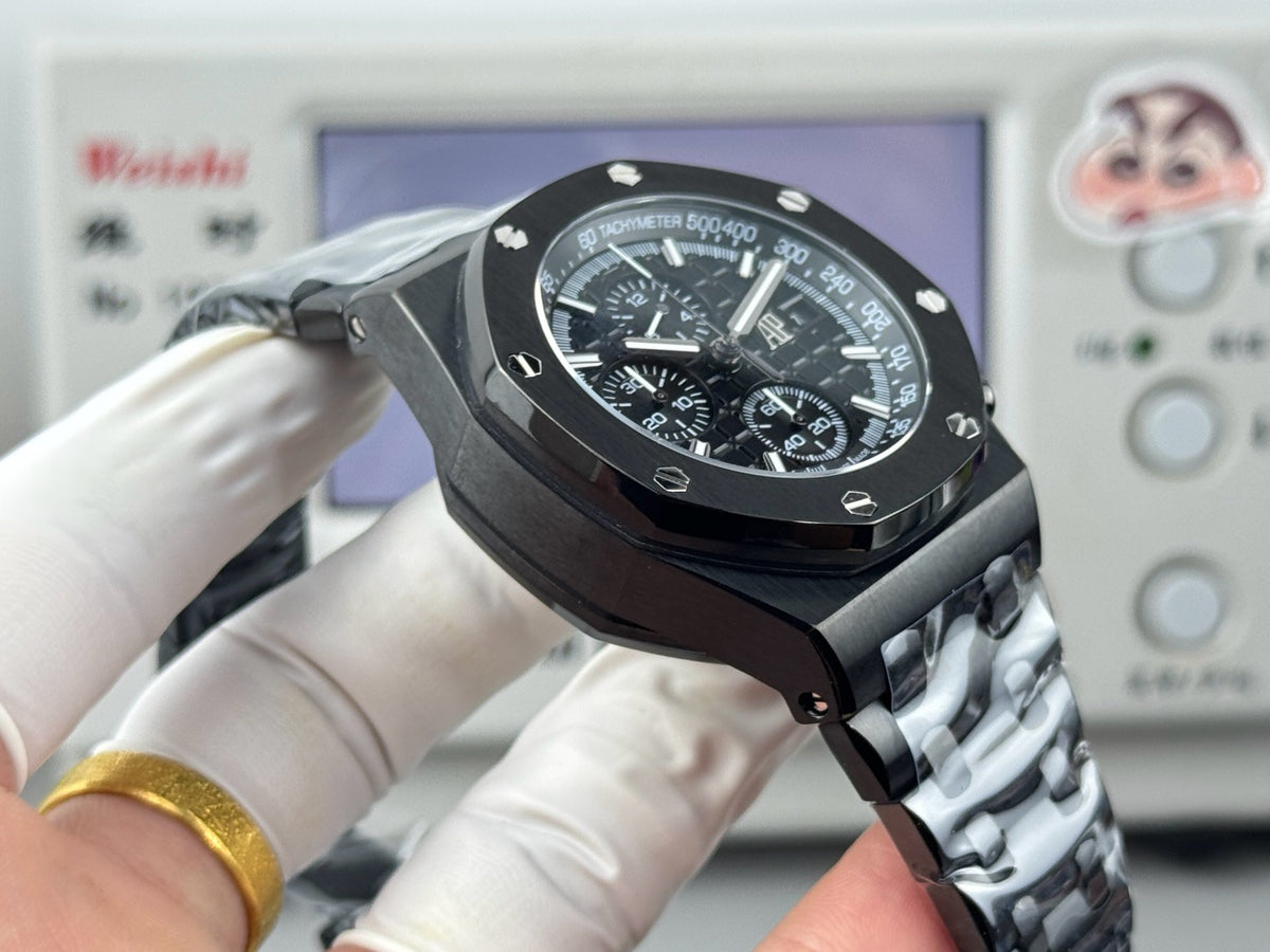 Black and Blue Watch