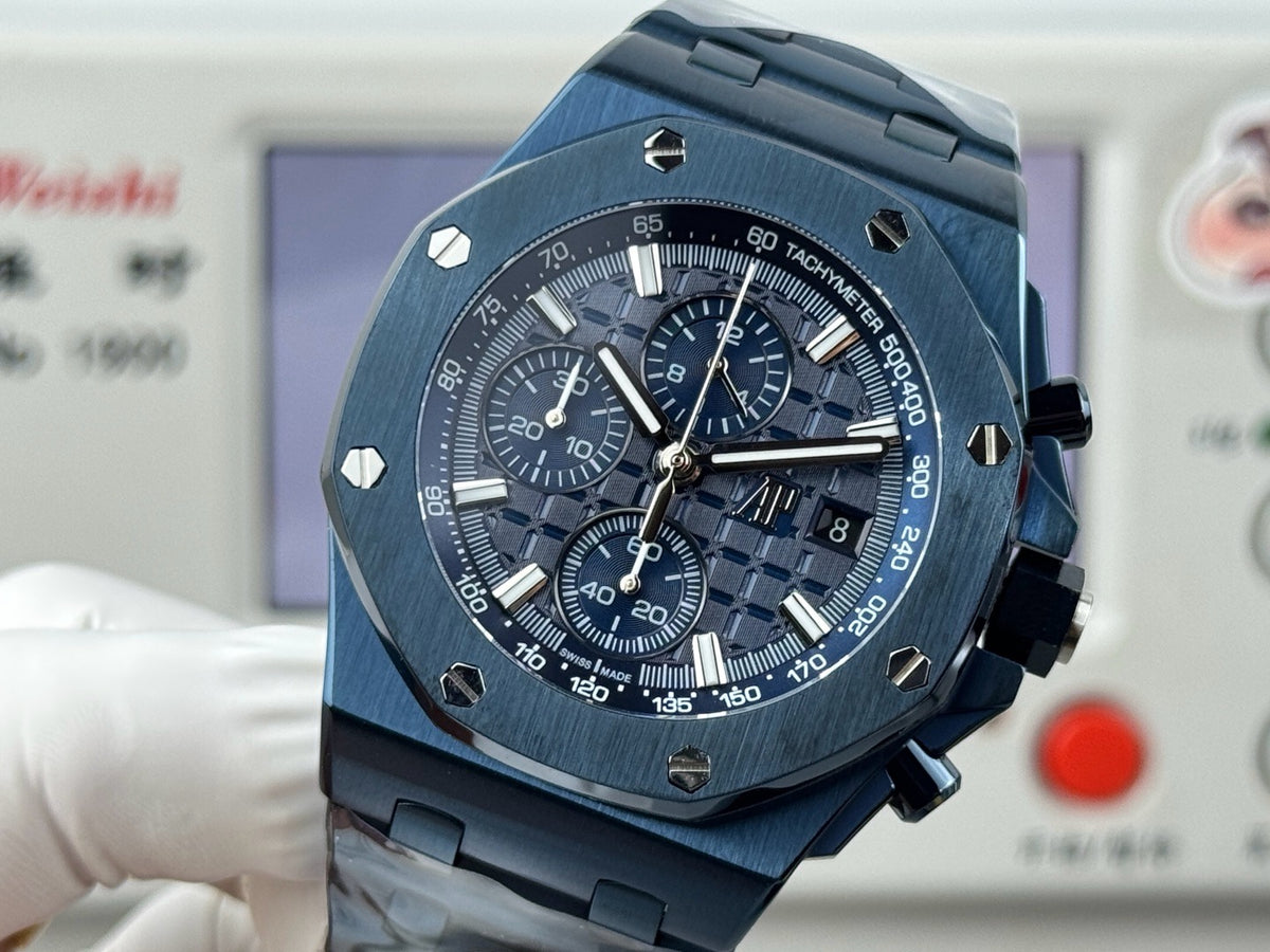 Black and Blue Watch