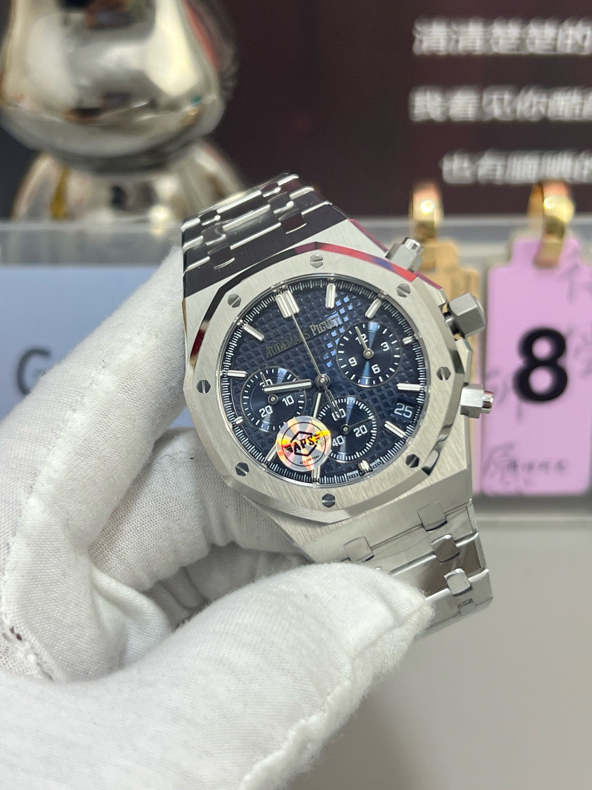 Silver black Watch