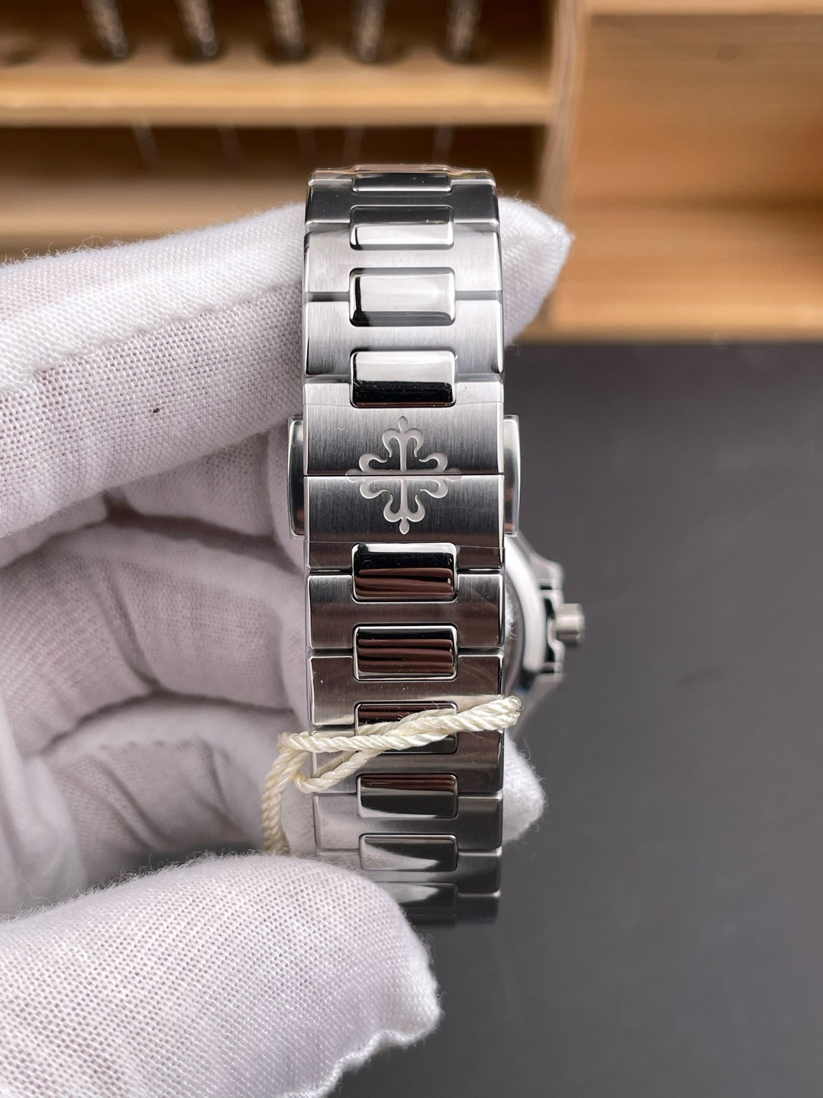 Silver blue Watch