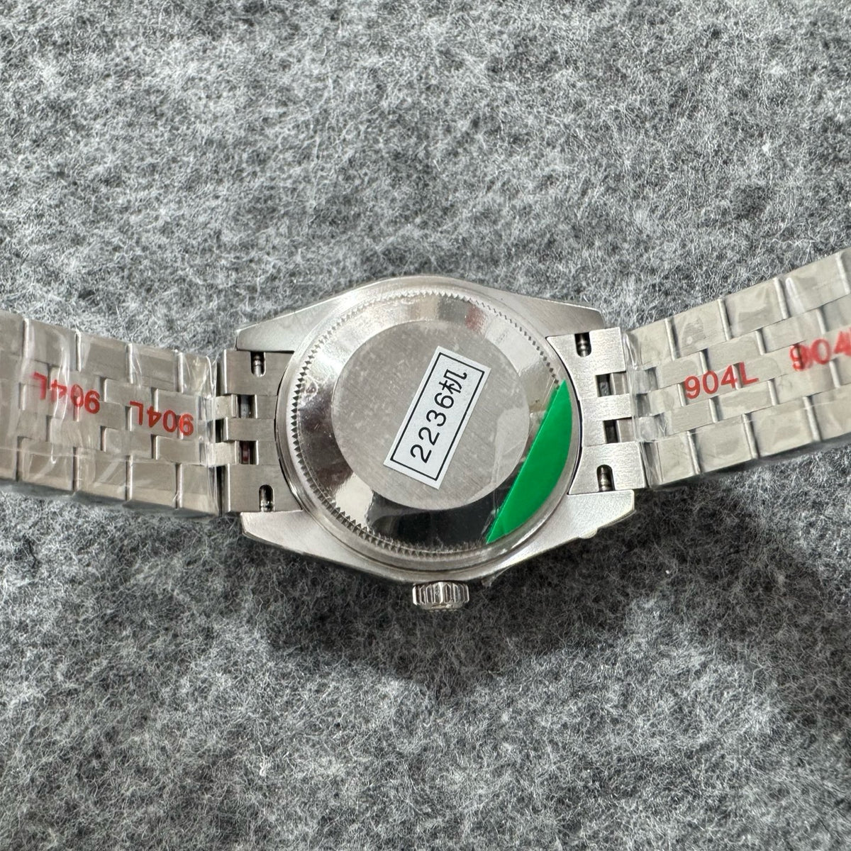 Black silver Watch