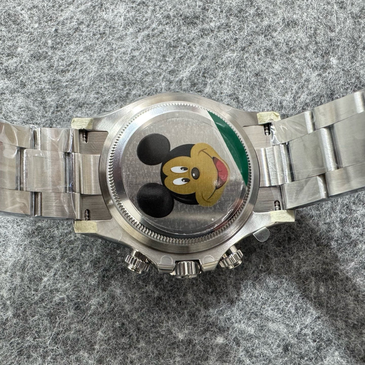 Silver White black Watch