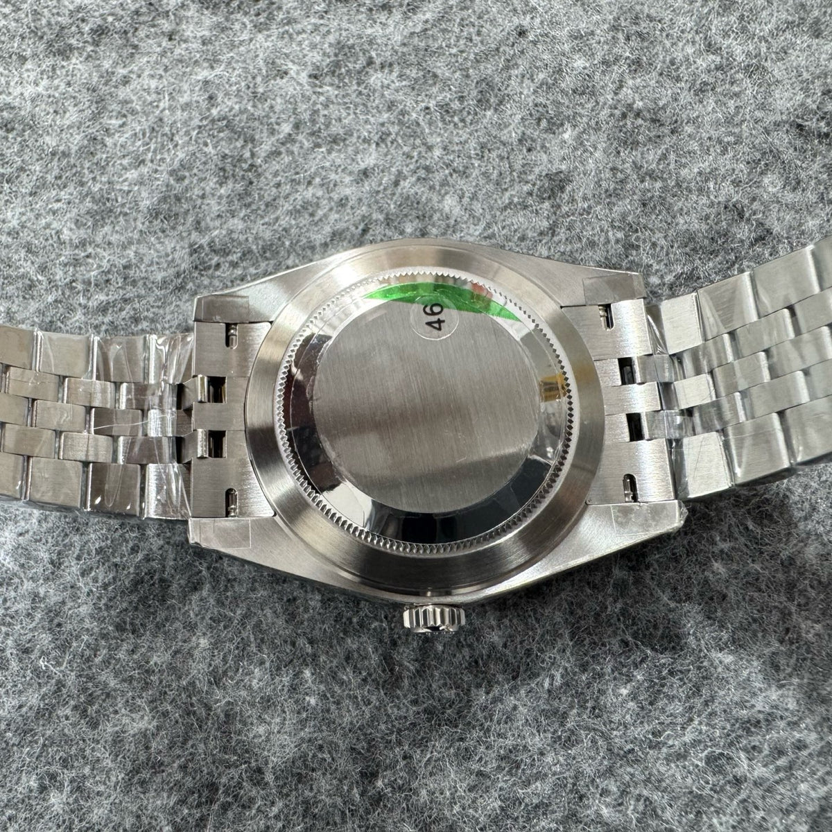 Black silver Watch