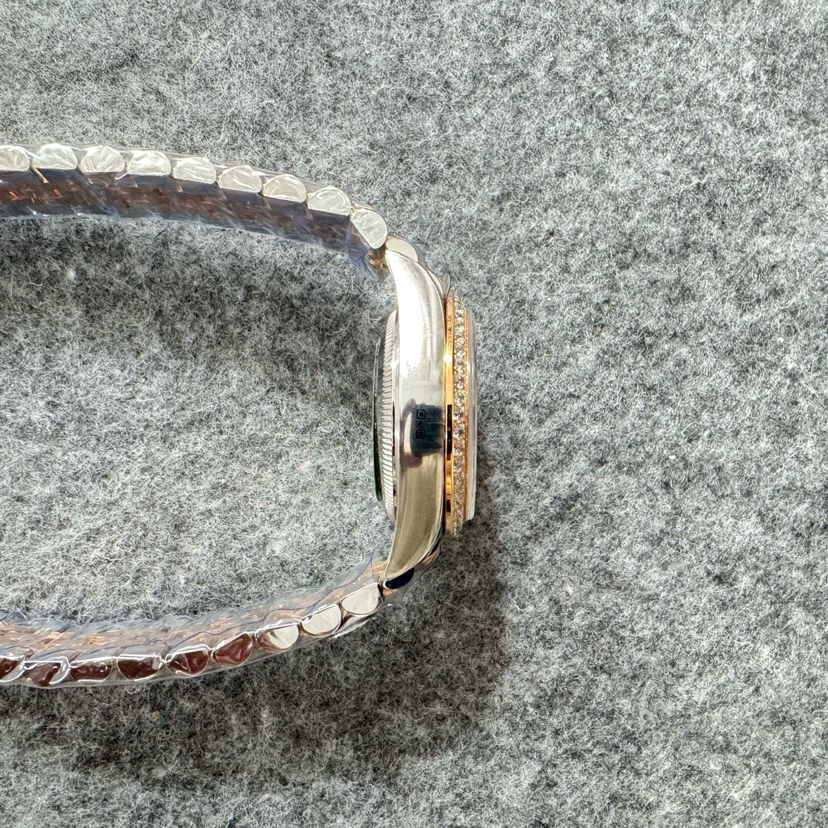 Silver gold Watch