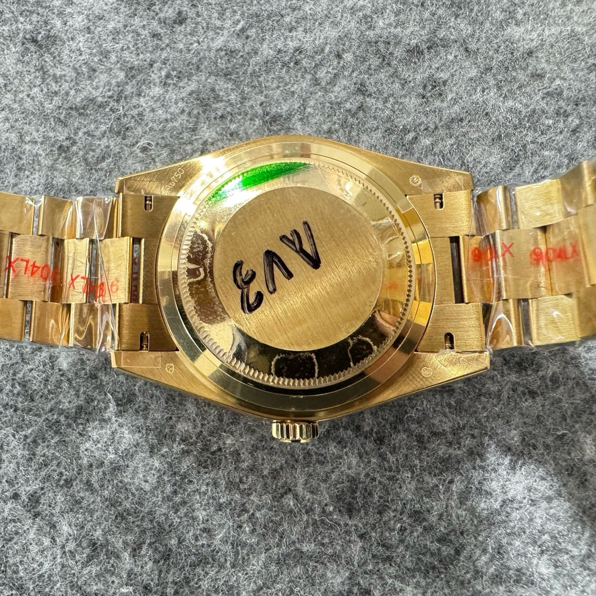 Golden black Watch