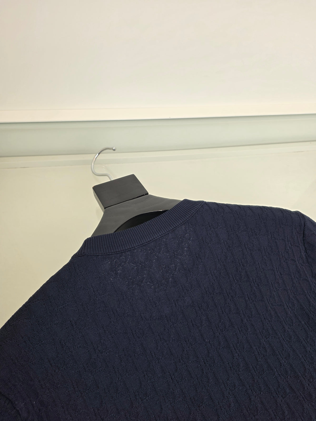 White, Blue and Grey Polo - Size 50