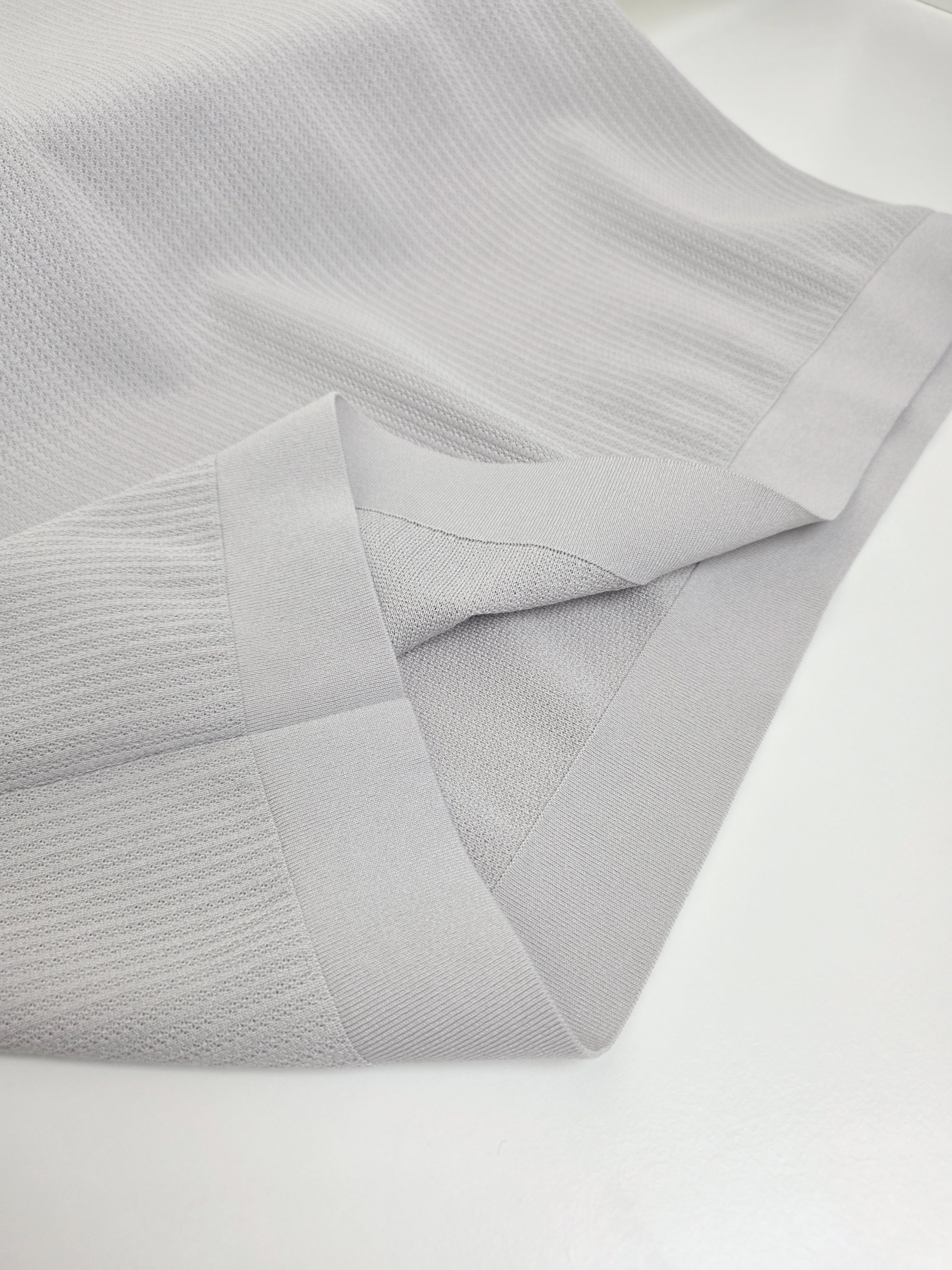 White, Blue and Grey Polo - Size 50