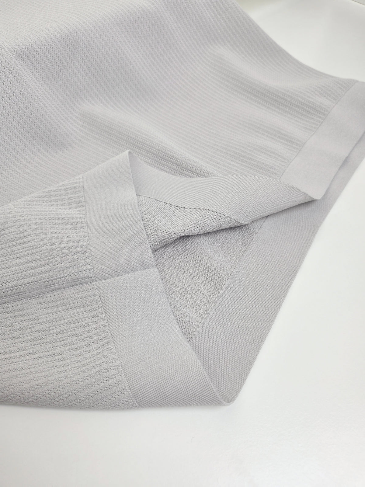 White, Blue and Grey Polo - Size 50