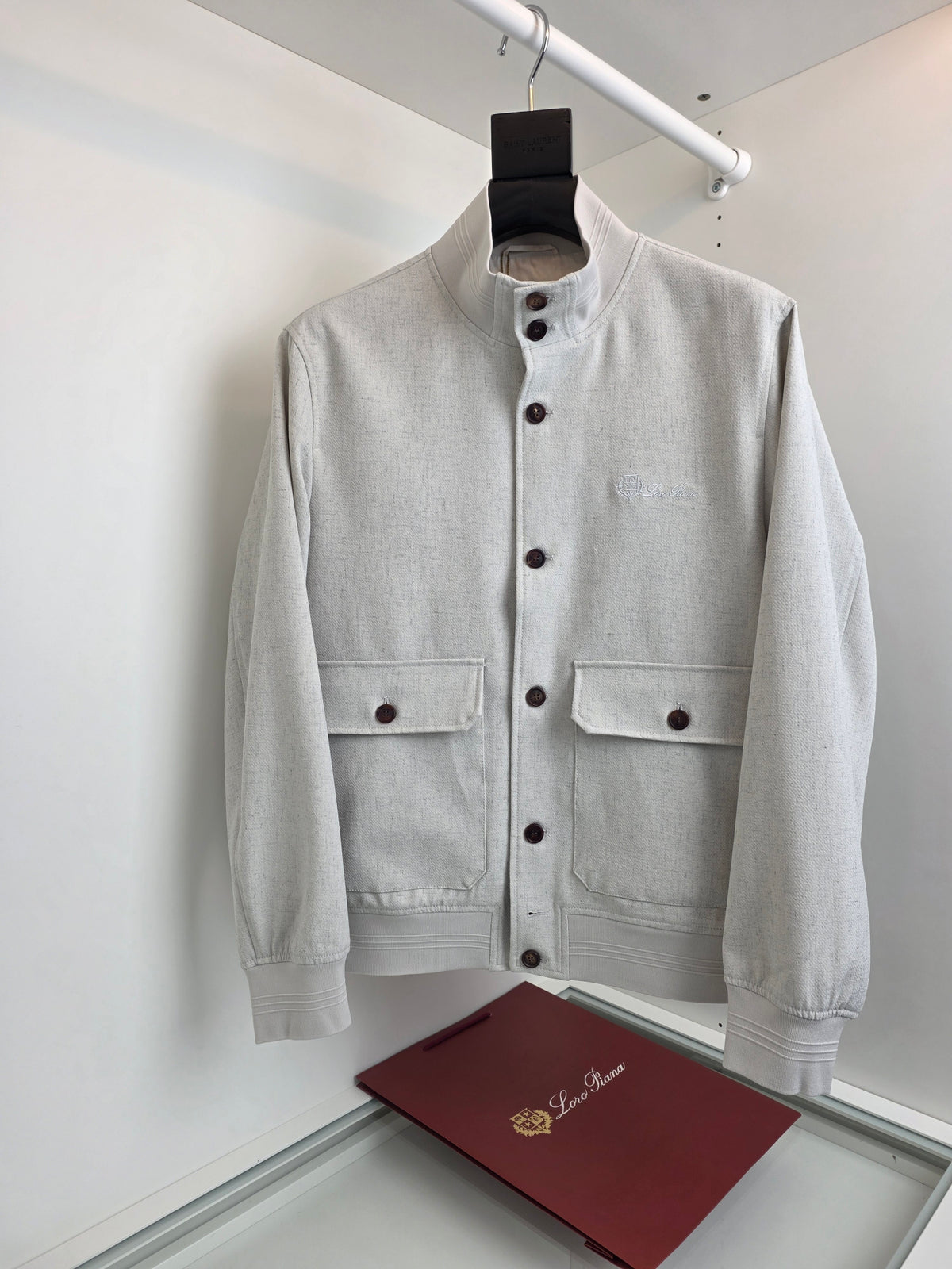 Grey, Black and Light grey Jacket - FashionHype.xyz