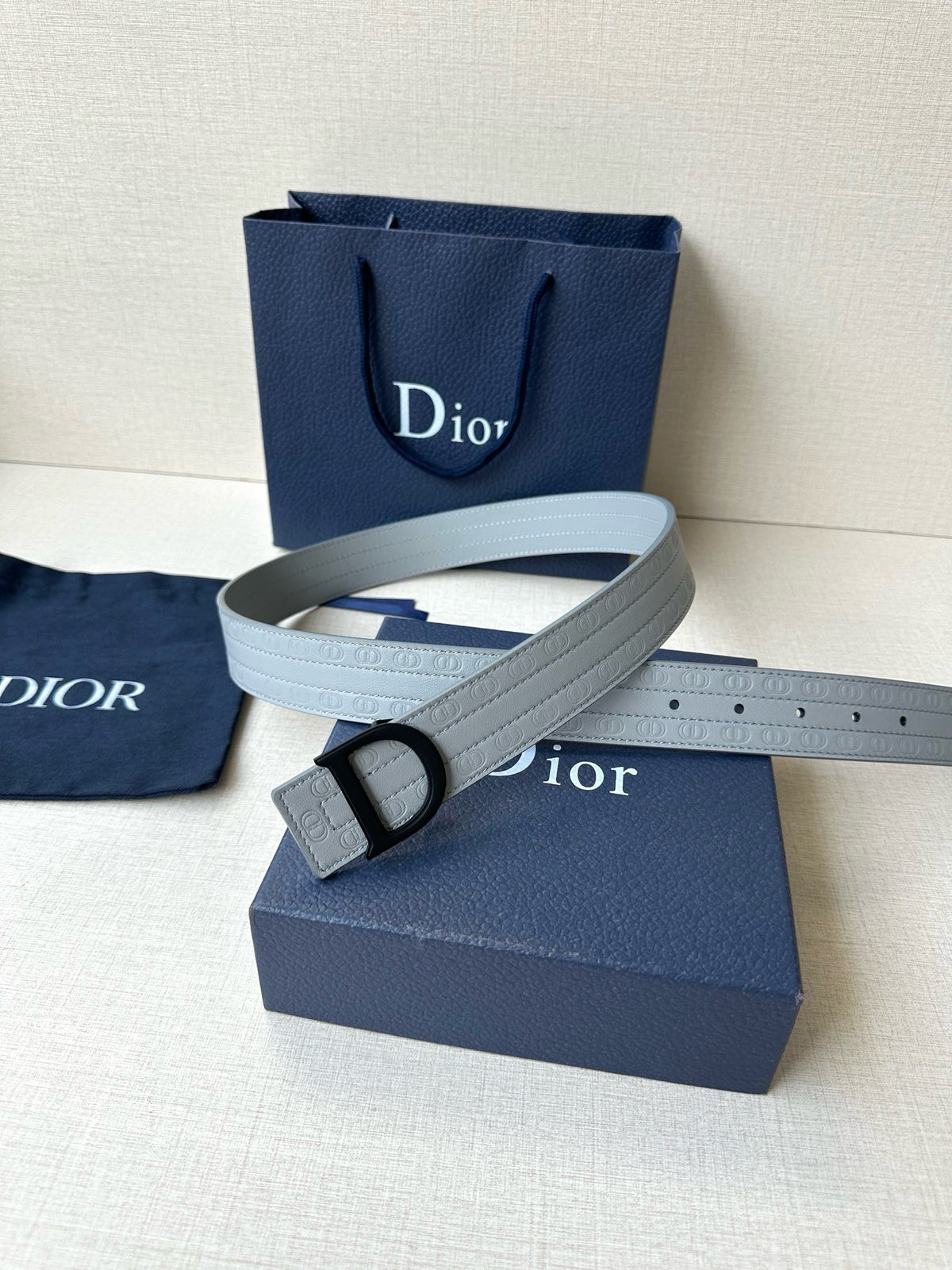 Light grey and Black Belt