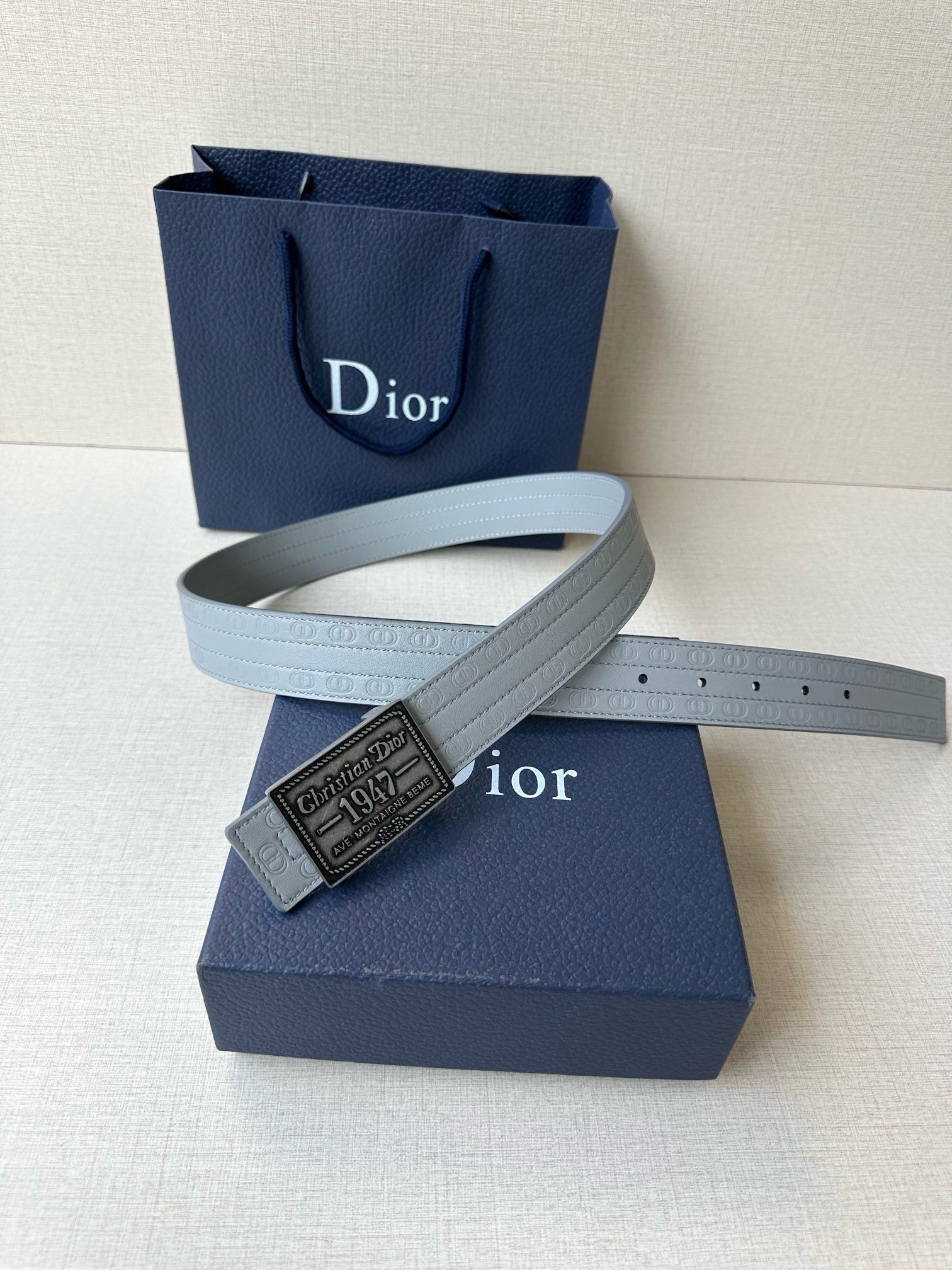 Light grey and Black Belt