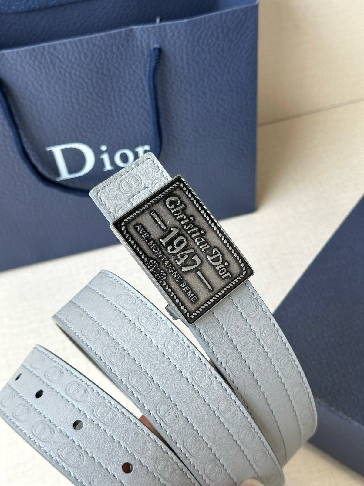 Light grey and Black Belt