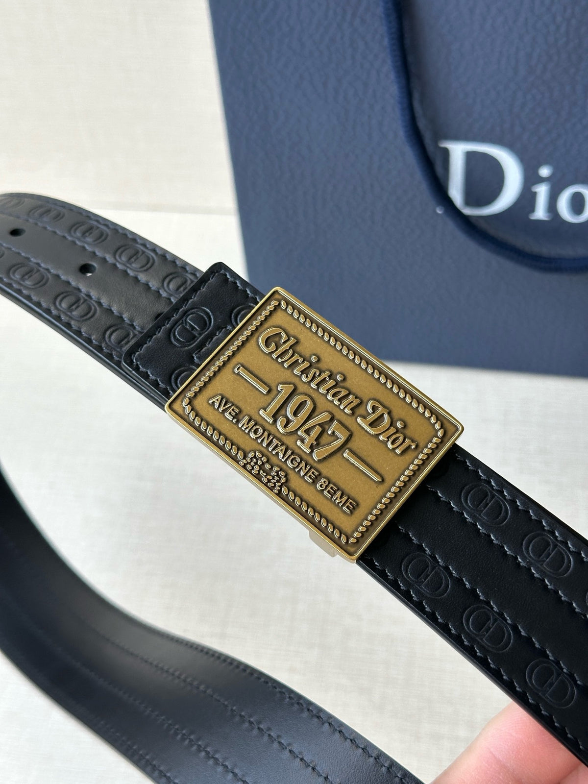Light grey and Black Belt